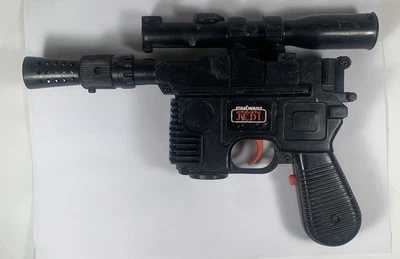 Vtg Kenner Star Wars HAN SOLO BLASTER Return Of The Jedi Black - Image 1 of 4