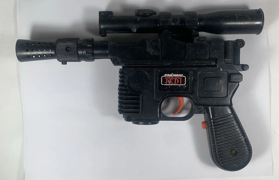 Vtg Kenner Star Wars HAN SOLO BLASTER Return Of The Jedi Black - image 1 of 4