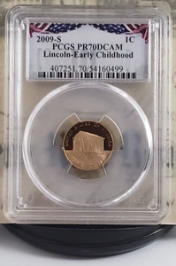 2009-S Lincoln Proof Cent - Early Childhood - PCGS PR70DCAM - Super Nice! 0499 - Picture 1 of 5