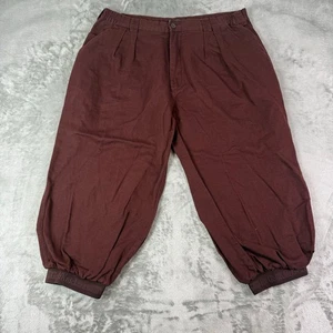Vintage GolfKnickers.com Burgunderrot Freizeit Golf Capri Hose Herren Gr. 38 - Bild 1 von 7