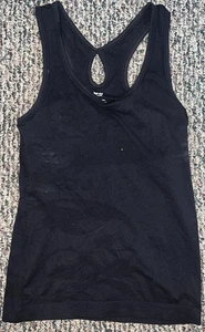 Pro-Fit Tank Top Women’s Size M Black Racerback Wicking Running Athletic! 🍀 - Picture 1 of 13