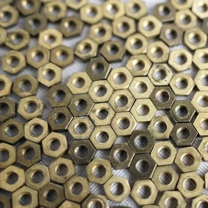 Master Trix 4 Metallbaukasten Western Germany - Componente M / M1 tuerca de latón - Imagen 1 de 4