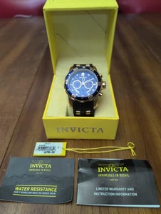 Men's 6983 Pro Diver Collection Chronograph Blue Dial Black Polyurethane Watch * - Picture 1 of 13