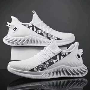 Atmungsaktive Mesh Freizeit Sportschuhe, Frühjahr und Herbst Laufschuhe mit weicher Sohle - Bild 1 von 17