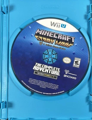 Nintendo Wii U Minecraft: Story Mode Complete Adventure 2016 Disc Only Tested - Image 1 of 2