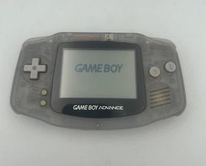 Nintendo Game Boy Advance - Glacier - Good Condition With Battery Cover - Picture 1 of 12
