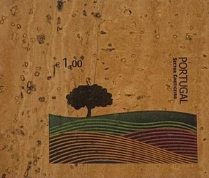 Portugal Setor de Cortiça 2007 Selo MNH *Feito em cortiça - Imagen 1 de 1