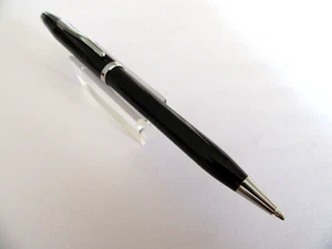 STYLO BILLE DE PRESTIGE CROSS CENTURY II LAQUE NOIRE NEUF DE STOCK MX269 - Picture 1 of 10