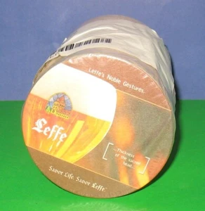 100 Leffe Noble Gestures Beer Coasters Full Sleeve 2007 - Picture 1 of 4