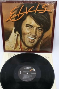 ELVIS Welcome to My World Vinyl LP  1977 Near Perfect Condition Free Shipping - Imagen 1 de 8