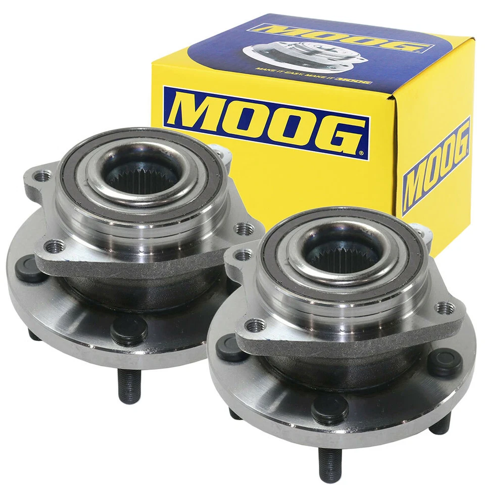2PCS MOOG Front Wheel Hub and Bearing for Chrysler 200 Sebring 2007-2014 513263 — 第 1/4 张图片