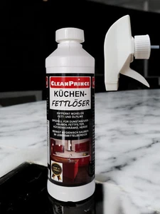 Küchenfettlöser Küchen-Fettreiniger Fettlöser 0,5 Liter löst megastark Krusten - Bild 1 von 9