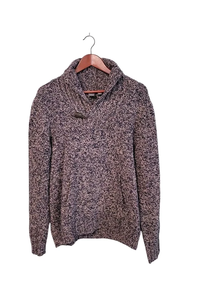 Suéter Cullen Para Hombres Pescador Nórdico Lana de Cordero Azul Ártico Talla Pequeña Foto 1 de 4