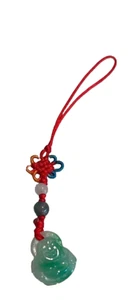SCHLÜSSELANHÄNGER BLUMENKRISTALL BUDDHA CHARM (111426) - Bild 1 von 2