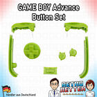 GBA Button Set - Grün - GameBoy Advance Ersatz Tasten Seiten Knöpfe