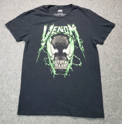 Marvel black venom boys t-shirt size small 100% Cotton - Image 1 of 4