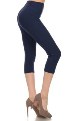 Leggings largos suaves con mantequilla lisos elásticos altos curvilíneos OS TC Foto 1 de 4