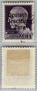 OCC. TEDESCA-DEUTSCHE BESETZUNG ZARA-1943-1L(9) I tipo - Annullo garantito - U - Picture 1 of 1