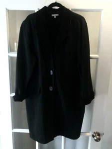 Habitat Damen Jacke XL Evergreen/Schwarz Long Mantel - Bild 1 von 8