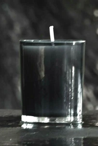 40hr CHARCOAL GREY CIT RONELLA Natural SOY GLASS JAR CANDLE Mozzie INSECT OFF - Picture 1 of 12