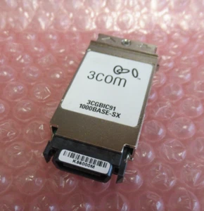 3Com 3CGBIC91 1.25Gbps 1000Base-SX Multi-mode 550m 850nm Duplex GBIC Transceiver - Picture 1 of 6