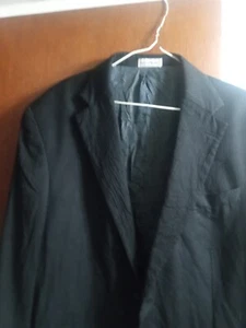 Geoffrey Beene 43R Black Sports Coat - Picture 1 of 4