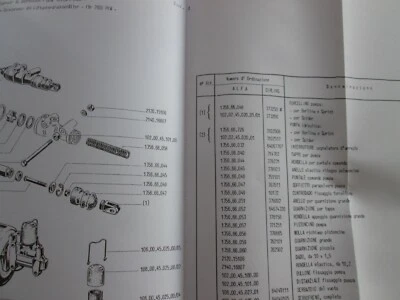 ALFA ROMEO 1300 1600 Sprint Spider GIULIA S.S. 2600 Catalogo Ricambi Freni Disco - Immagine 1 di 3