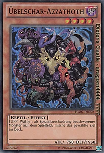 YU-GI-OH, ÜBELSCHAR-AZZATHOTH, SR, HA07-DE050, TOP - Picture 1 of 1