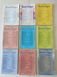 1942 Readers Digest Lot Of 9 - Picture 1 of 6