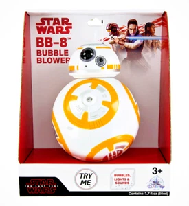 DISNEY PARKS BB-8 Bubble Blower - Star Wars Last Jedi- Lights Sounds NEW in BOX - Picture 1 of 2