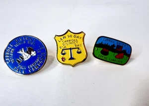 Vintage Boy Scouts of America Pins Carroll District SPRING CAMPOREE Maryland - Picture 1 of 6