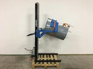 HANDY H1800 Fassheber Fasswender Fass Drehgerät Hubwagen hydraulisch 150kg 1,80m - Bild 1 von 20