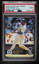 1993 Bicycle Baseball Aces Playing Cards Box Set Ken Griffey Jr PSA 9 MINT HOF