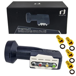 INVERTO Premium PLL QUATTRO LNB 4K < per multiswitch > filtro IDLP-QTL410 LTE - Foto 1 di 4