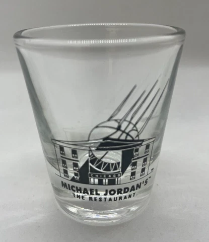 Michael Jordan's The Restaurant Shot Glass Cover