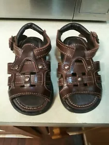 Sandalias Huaraches de cuero unisex para niños pequeños hechas en México talla 5 ¡EE. UU. ¡Nuevas!! Hecho a mano - Imagen 1 de 6