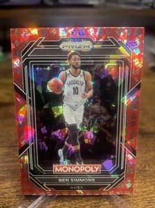 2022-23 Panini Prizm Monopoly Free Parking Prizm Ben Simmons #9 - Picture 1 of 2