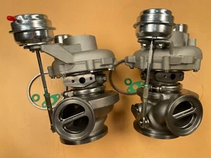 for BMW M5 M6 Gran Coupe 4.4L S63-B44B 800075/76 Upgraded Boost Turbo charger - Picture 1 of 24