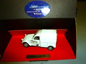 die cast 1/43 CITROEN 2CV 1955 AZU AUTOSALON VITESSE - Foto 1 di 3