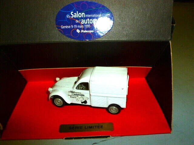  die cast 1/43 CITROEN 2CV 1955 AZU  AUTOSALON VITESSE  - Immagine 1 di 3