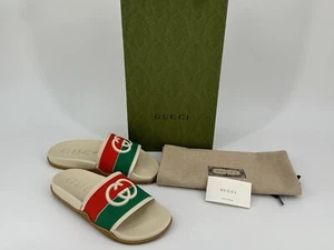 Neu Luxury Original GUCCI Pantoletten-655461 Damen Women´s Gr-UK-6 /EU-39 /US-9 - Picture 1 of 14