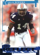 2005 SAGE HIT Reflect Blue #R15 Carlos Rogers - NM-MT