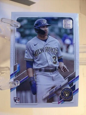 2021 Topps Update Baseball Card  #US93 Corey Ray RC  (1186) - Image 1 of 2