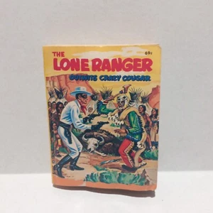 The Lone Ranger Outwits Crazy Cougar-George S Elrick-68-Whitman Little Big Book - Picture 1 of 8
