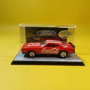 Hot Wheels 1971 FORD MUSTANG MACH 1 Red COCA COLA (WANGSTAR CUSTOM) REAL RIDERS - Picture 1 of 15