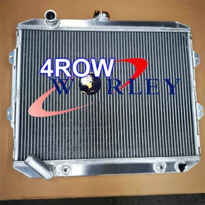 4ROW Aluminum Radiator for MITSUBISHI Montero/SHOGUN II V23W/V43W 3.0 6G72 90-00 - Picture 1 of 7