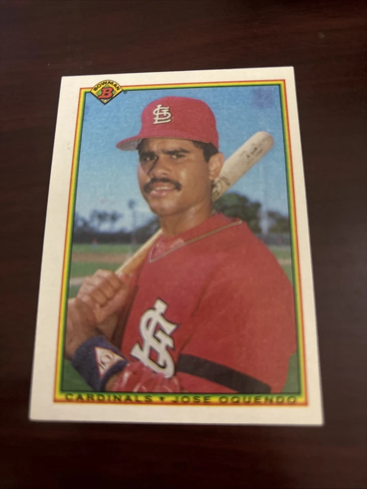 1990 Bowman Jose Oquendo #200 St. Louis Cardinals - Image 1 of 1