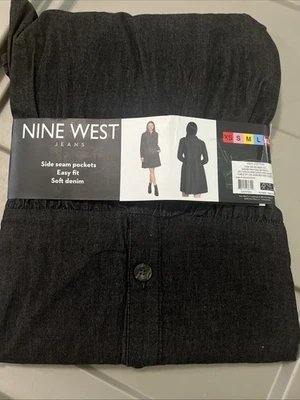 Vestido Nine West Adulto 2XL Gris Denim Ajuste Fácil Suave Denim Bolsillo Lateral Mujer Nuevo con Etiquetas Foto 1 de 4