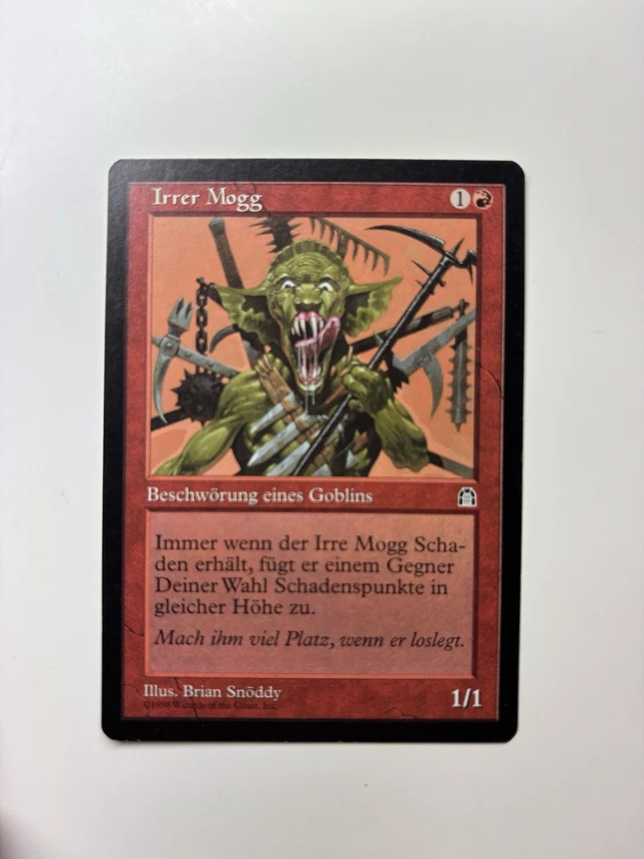 MTG Magic The Gathering - Stronghold Irrer Mogg / Mogg Maniac Retro - Bild 1 von 1