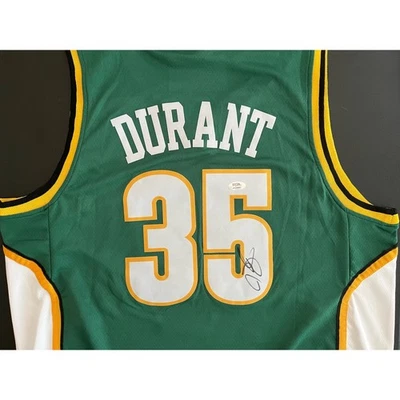 Kevin Durant Signed Seattle SuperSonics Jersey PSA/DNA - Image 1 of 4